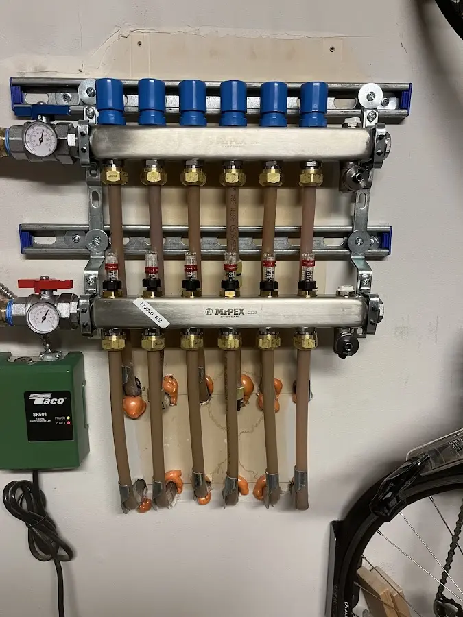 Plumber performing Leak Detection at a residential property in Chino Valley